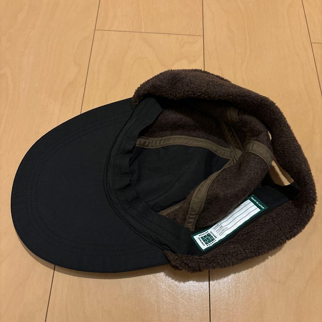 noroll ノーロール　耳付きフリースキャップ