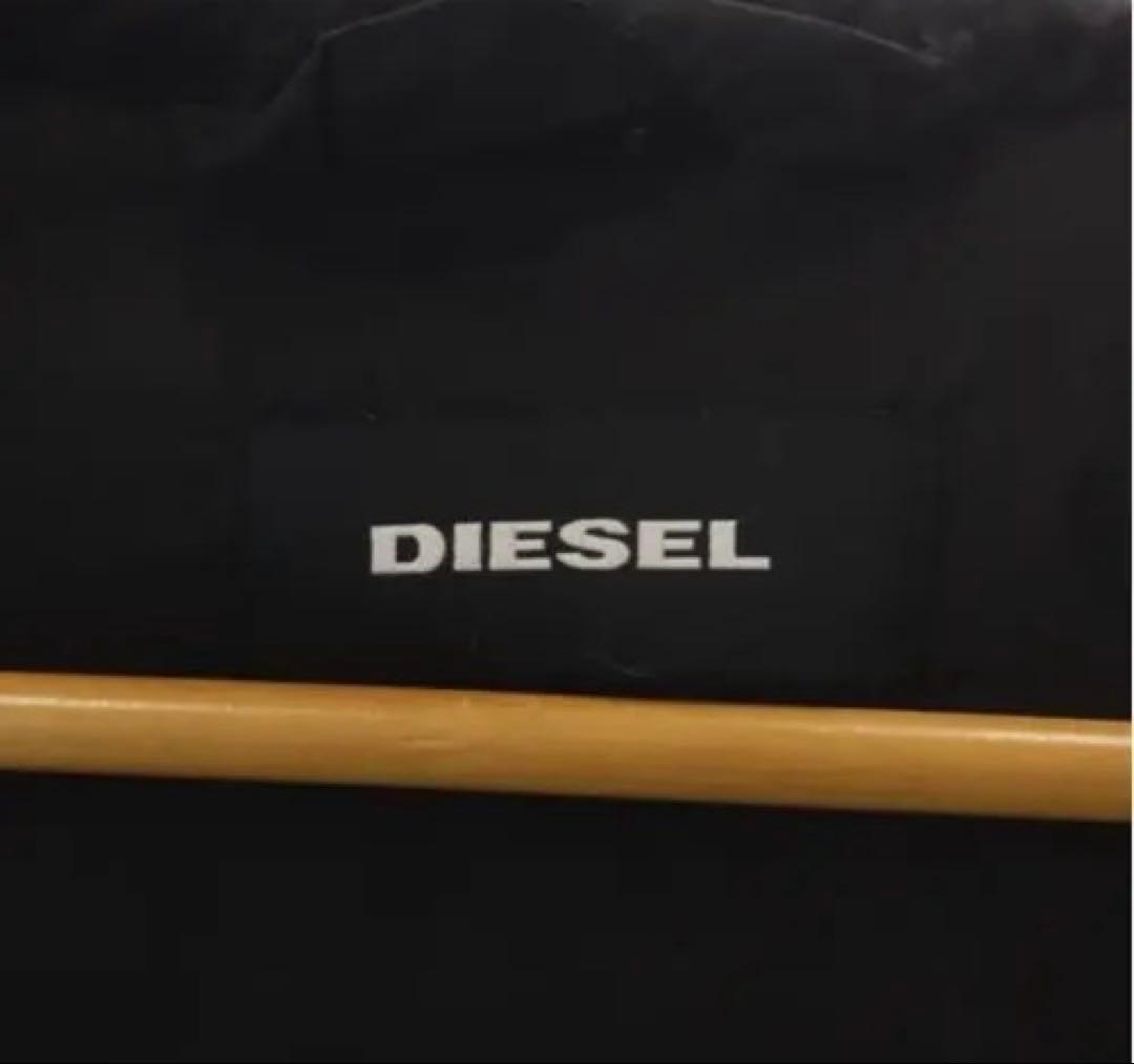DIESEL ブラック フード付きモッズコート