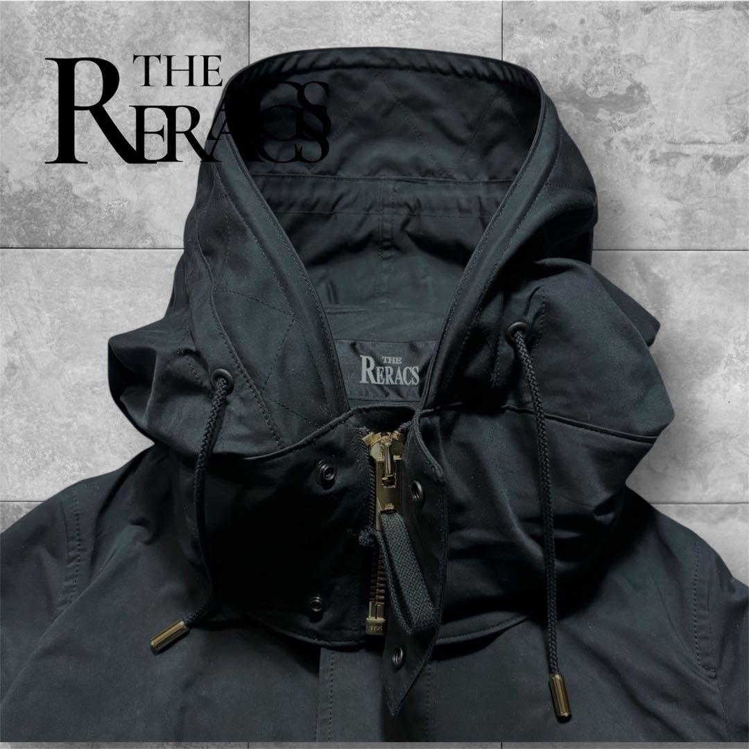 極美品 THE RERACS モッズコート ザリラクス ブラック