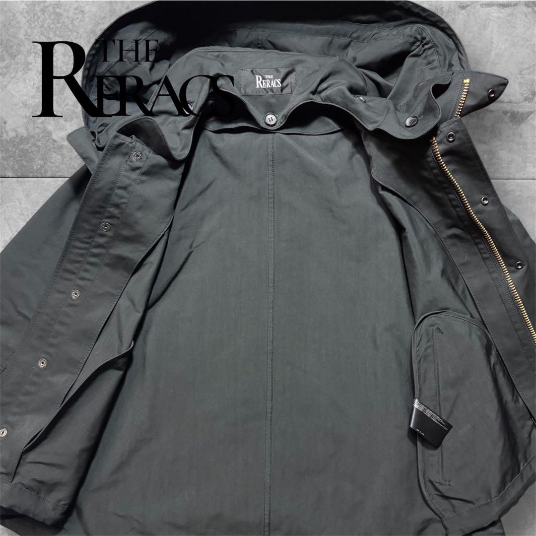 極美品 THE RERACS モッズコート ザリラクス ブラック