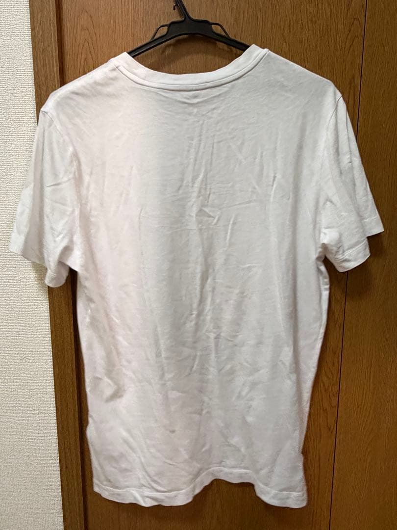 モンクレール　ワンポイント　シンプルTシャツ　ホワイト