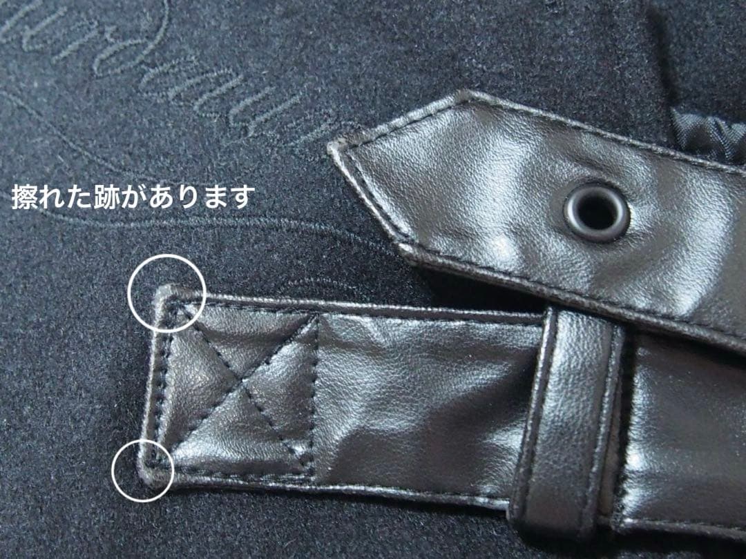 h.naoto Blood ゴスロリ蝶柄ケープ付きコート