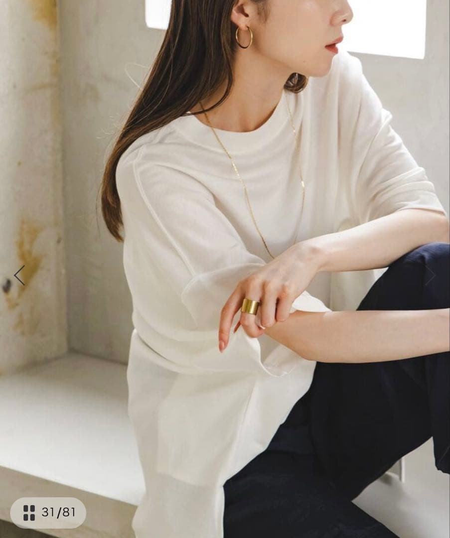Noble別注 コグザビッグスモーク DELTA T-SHIRT オフホワイト
