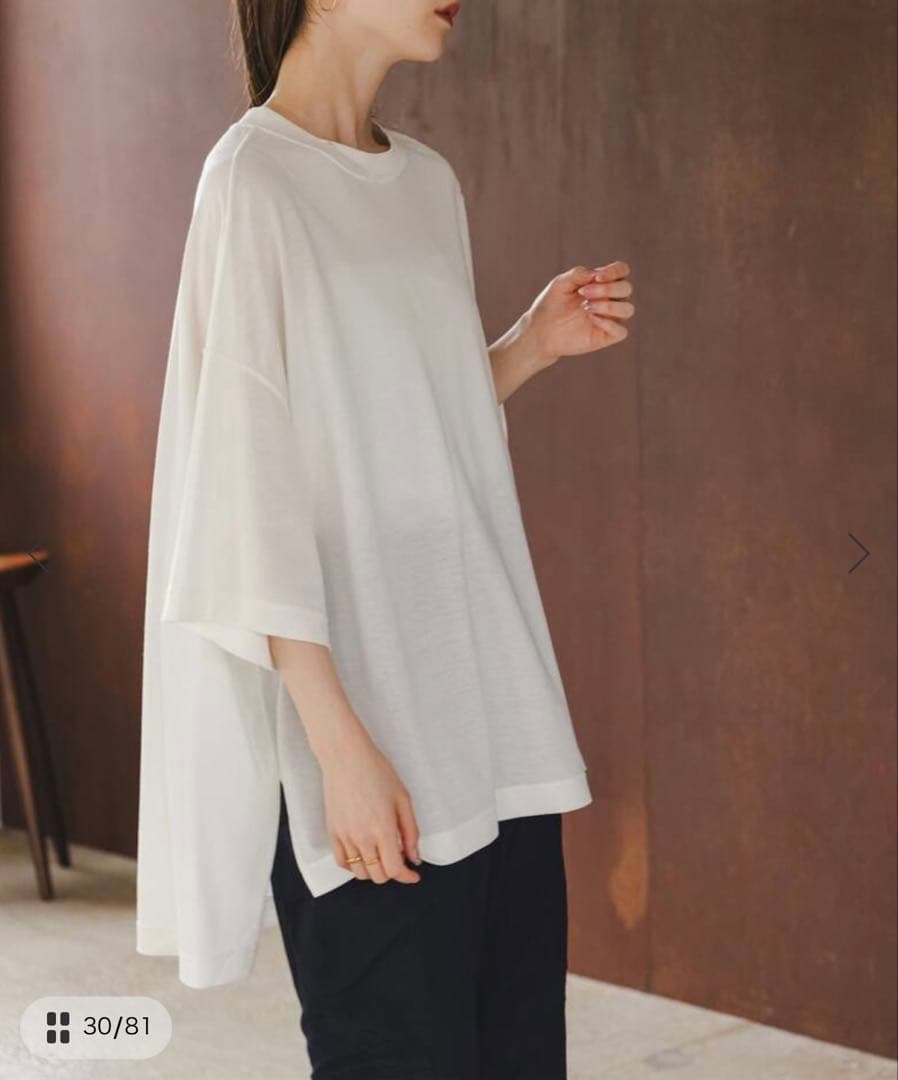 Noble別注 コグザビッグスモーク DELTA T-SHIRT オフホワイト