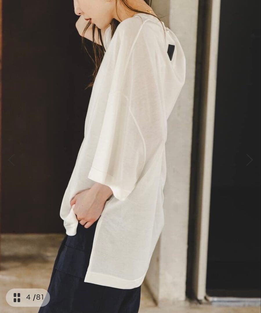 Noble別注 コグザビッグスモーク DELTA T-SHIRT オフホワイト