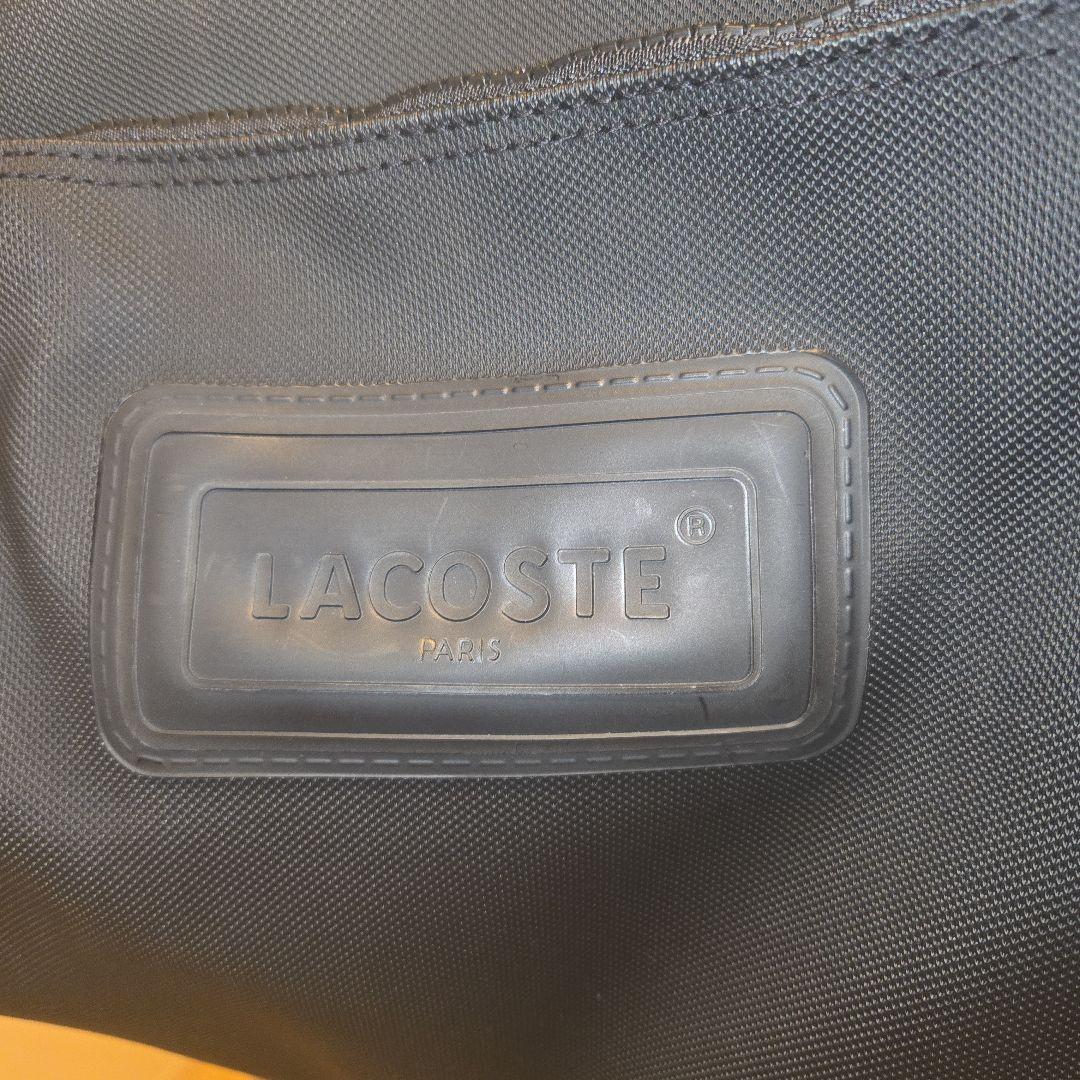 LACOSTE ラコステ ボストンバッグ トラベルバッグ ブラック 2way