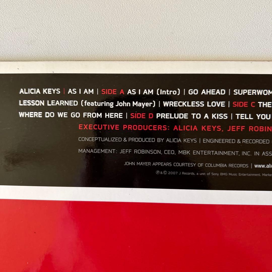 洋楽 Alicia Keys As I Am 2LP