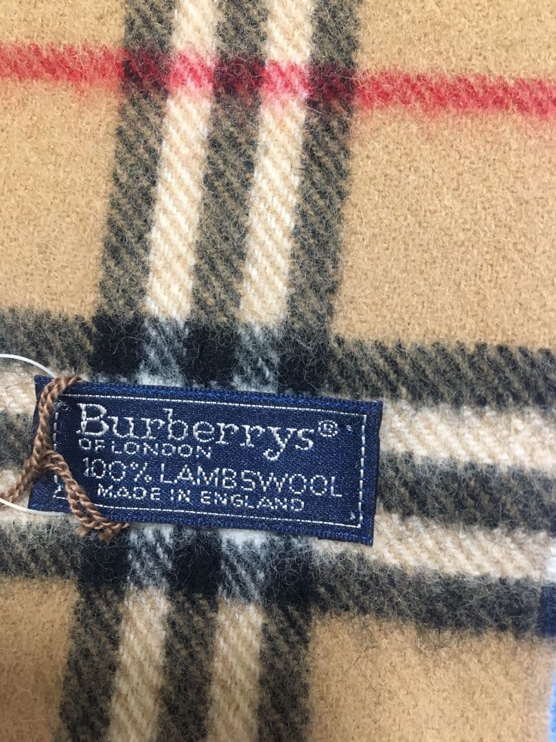 BURBERRYバーバリー　ノバチェック柄 マフラー