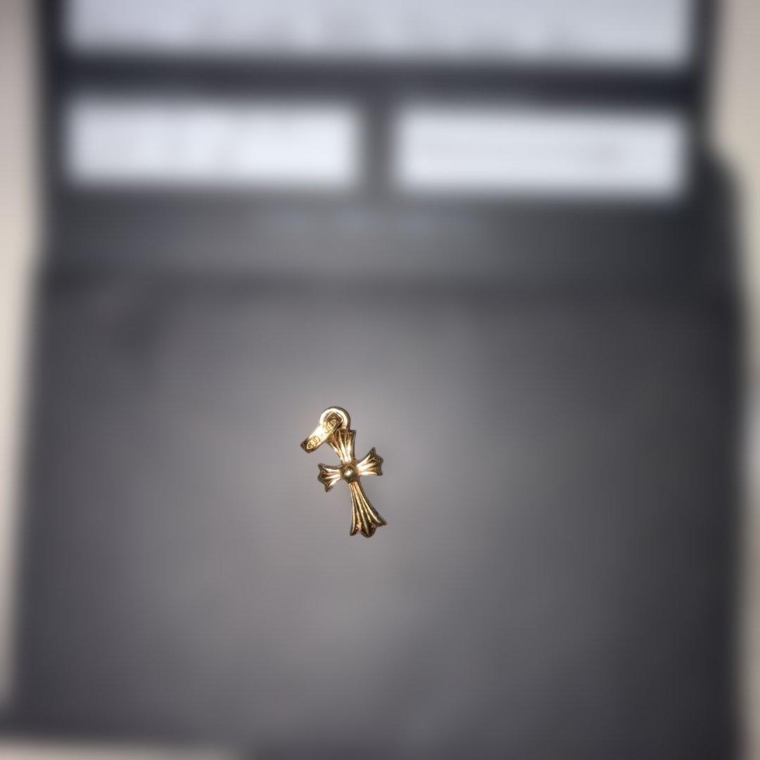 CHROME HEARTS ベビーファットクロスチャーム22k