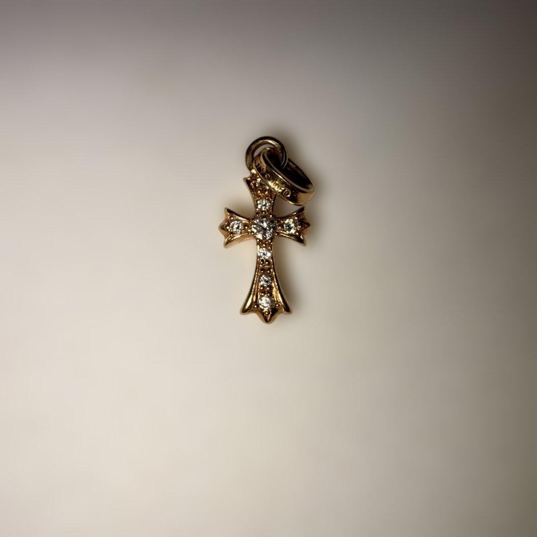 CHROME HEARTS ベビーファットクロスチャーム22k