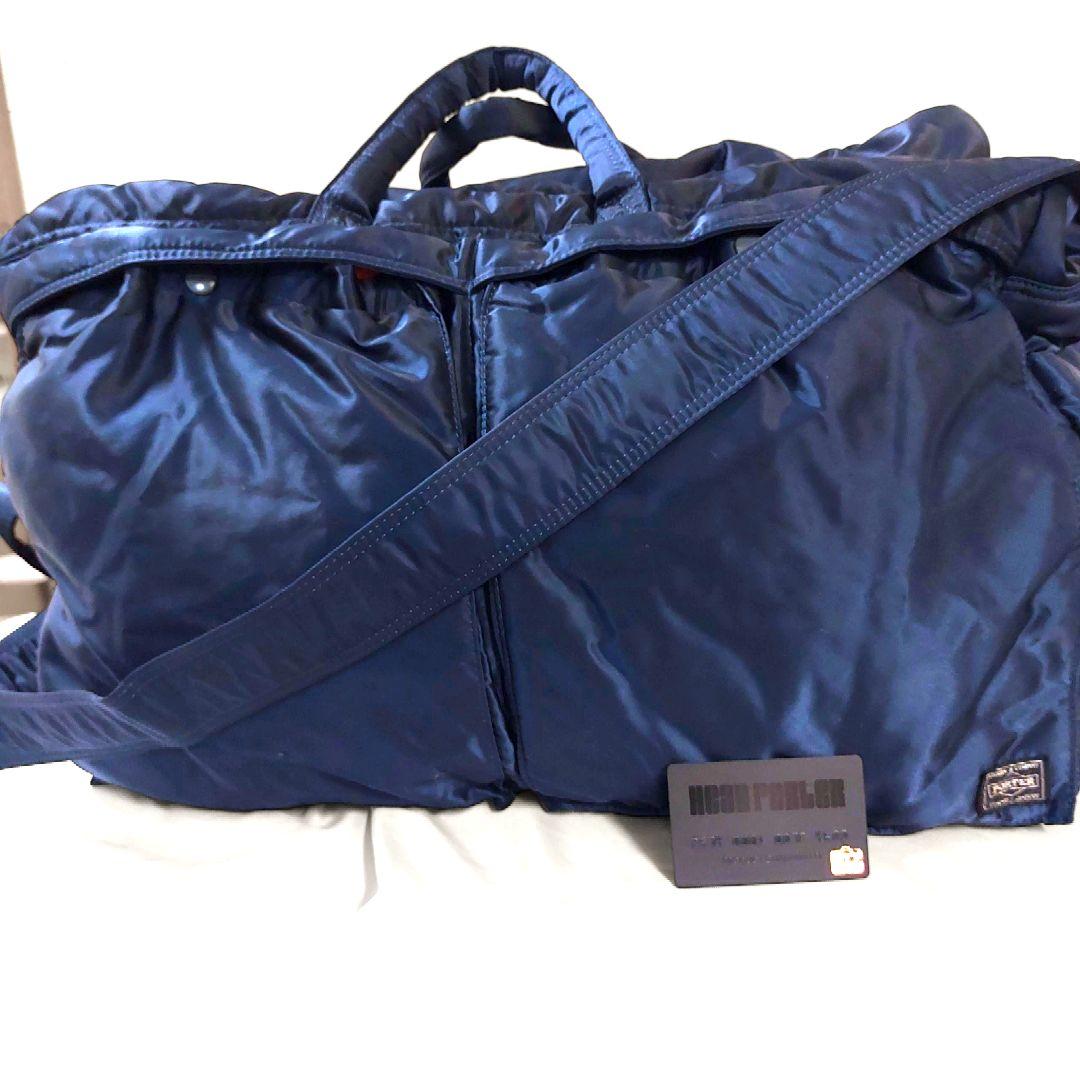 廃盤品 美品 ネイビー 藤原ヒロシ ヘッドポーター タンカー サイズL 2way