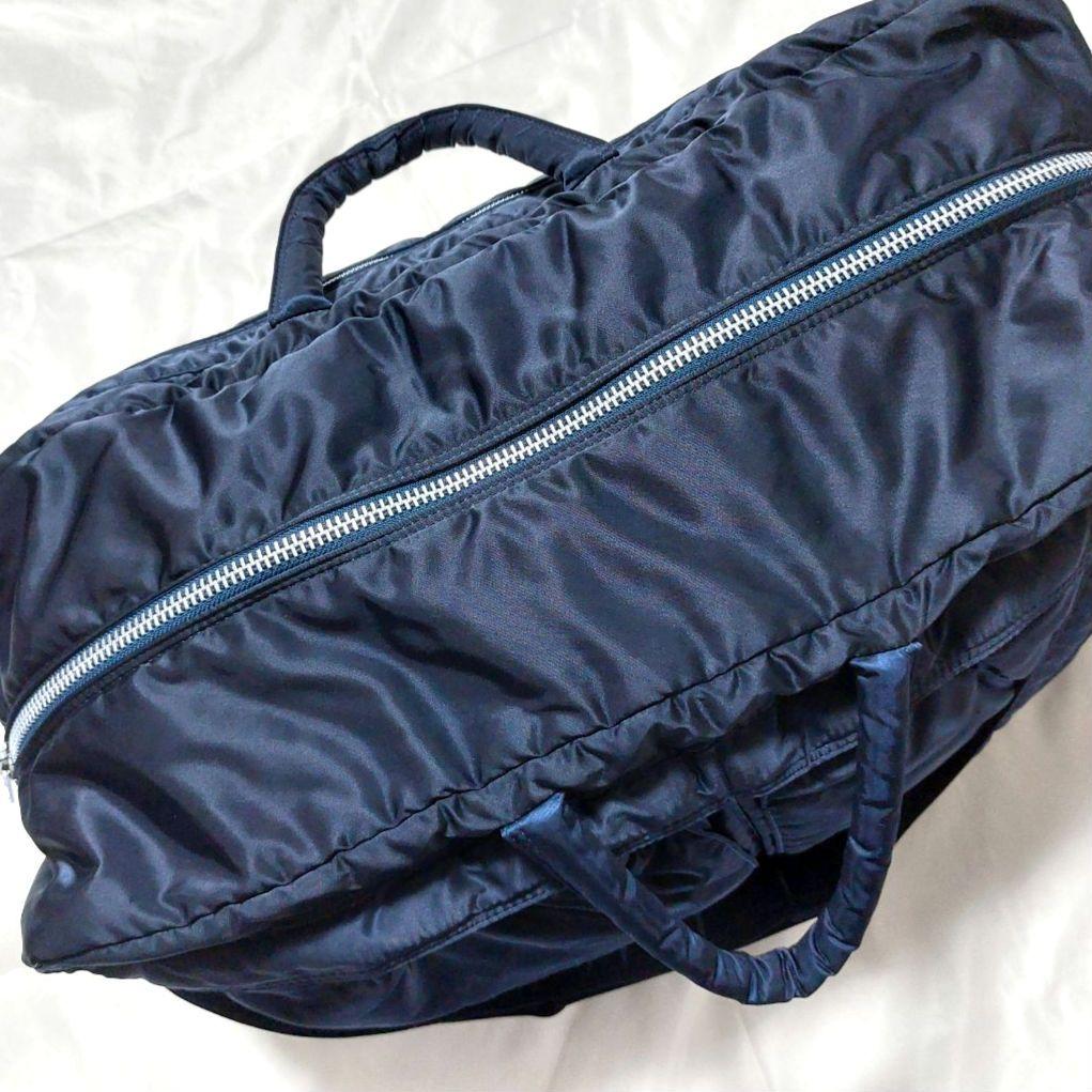 廃盤品 美品 ネイビー 藤原ヒロシ ヘッドポーター タンカー サイズL 2way
