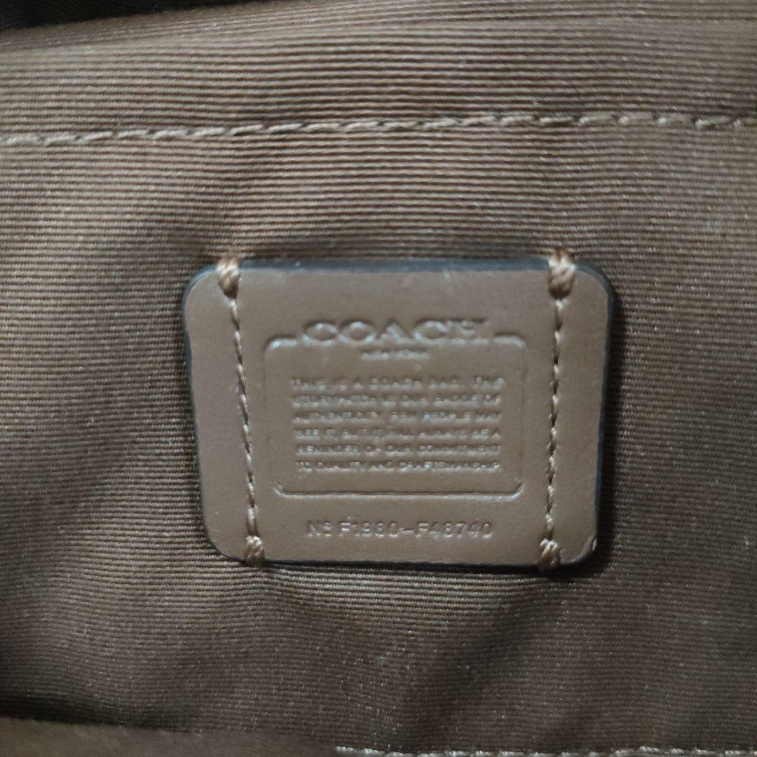 【美品】COACH コーチ ボディバッグ シグネチャー クロスボディ 48740