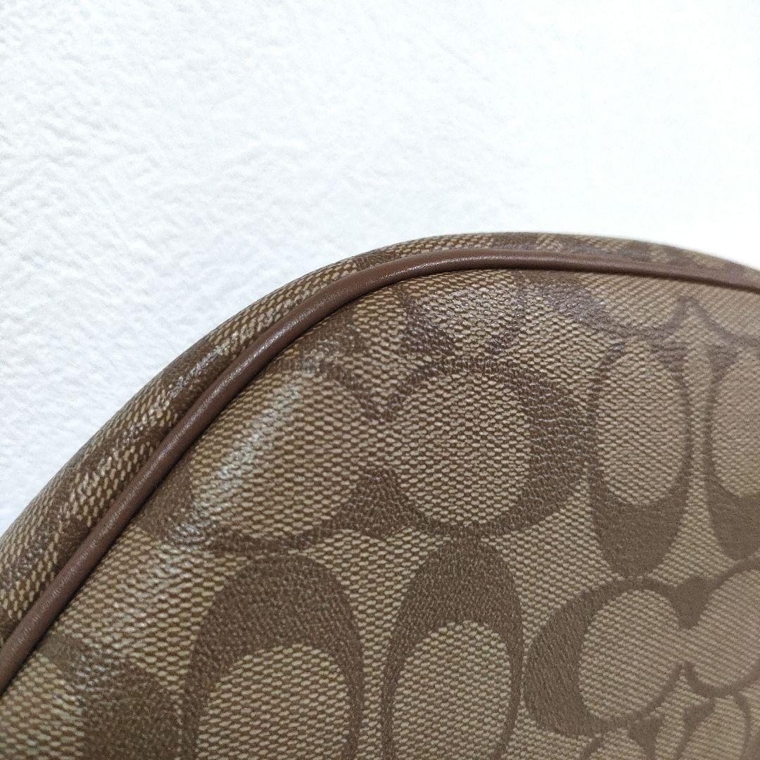 【美品】COACH コーチ ボディバッグ シグネチャー クロスボディ 48740