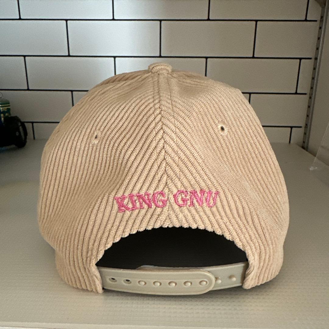 King Gnu キングヌー　コーデュロイ キャップ　ベージュ CAP