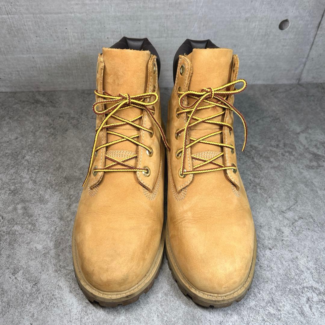 美品【Timberland】6インチプレミアブーツ/12909/ヌバック/Y2K