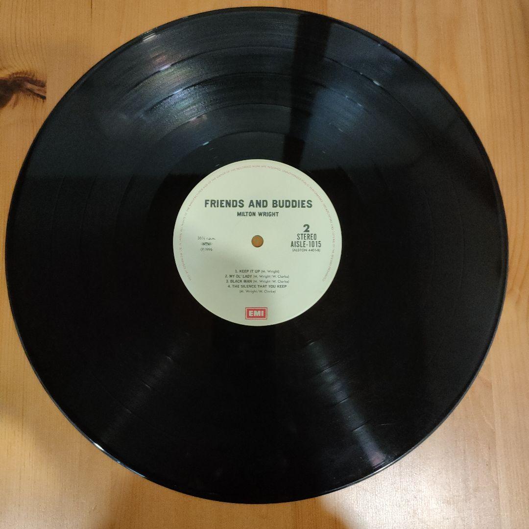 Milton Wright FRIENDS and BUDDIES レコード