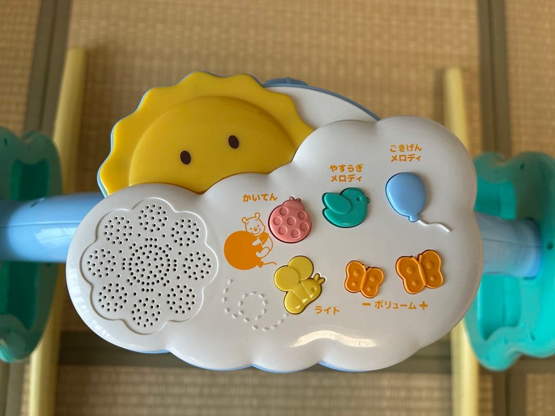 プーさん　えらべる回転6wayジムにへんしんメリー