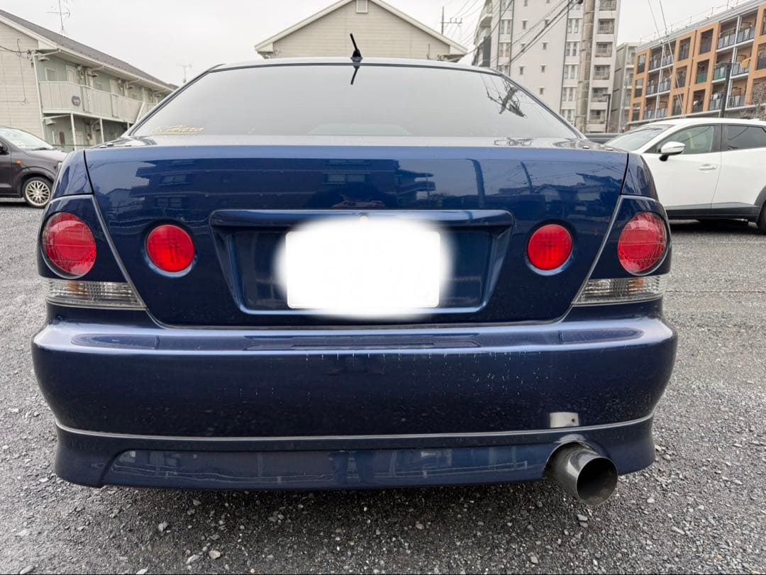 アルテッツァSXE10 サムライパワー砲弾 サイレンサー付き 送料込