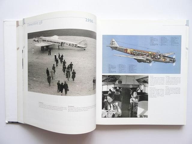 洋書◆エールフランス航空写真集 本 飛行機 CA 制服 機内 ポスター