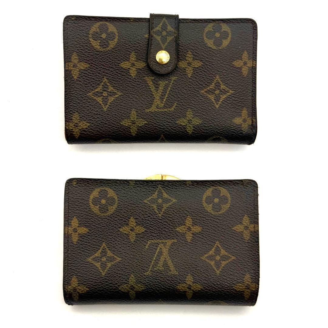 【極美品】ルイヴィトン ヴィエノワ ポルトフォイユ がま口財布 モノグラム