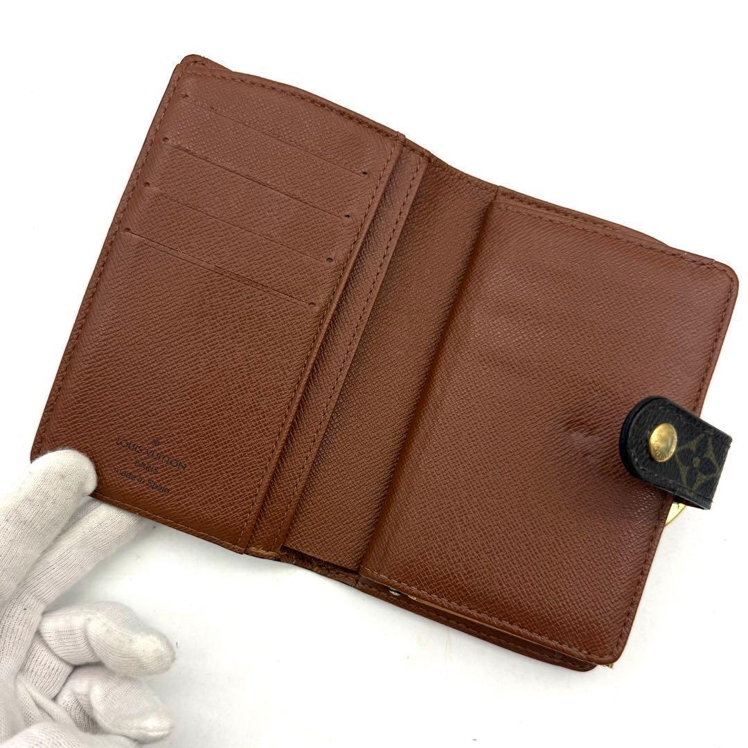【極美品】ルイヴィトン ヴィエノワ ポルトフォイユ がま口財布 モノグラム