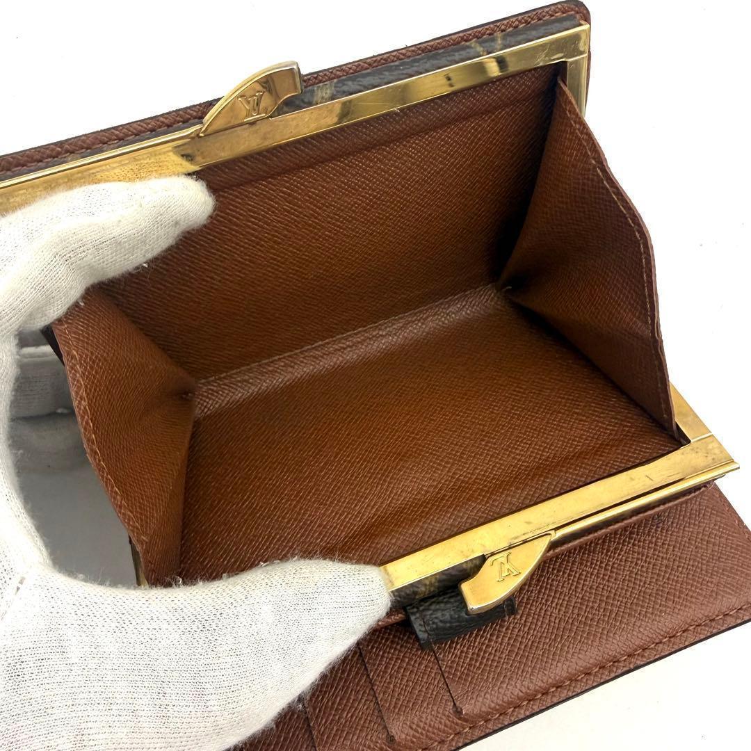【極美品】ルイヴィトン ヴィエノワ ポルトフォイユ がま口財布 モノグラム