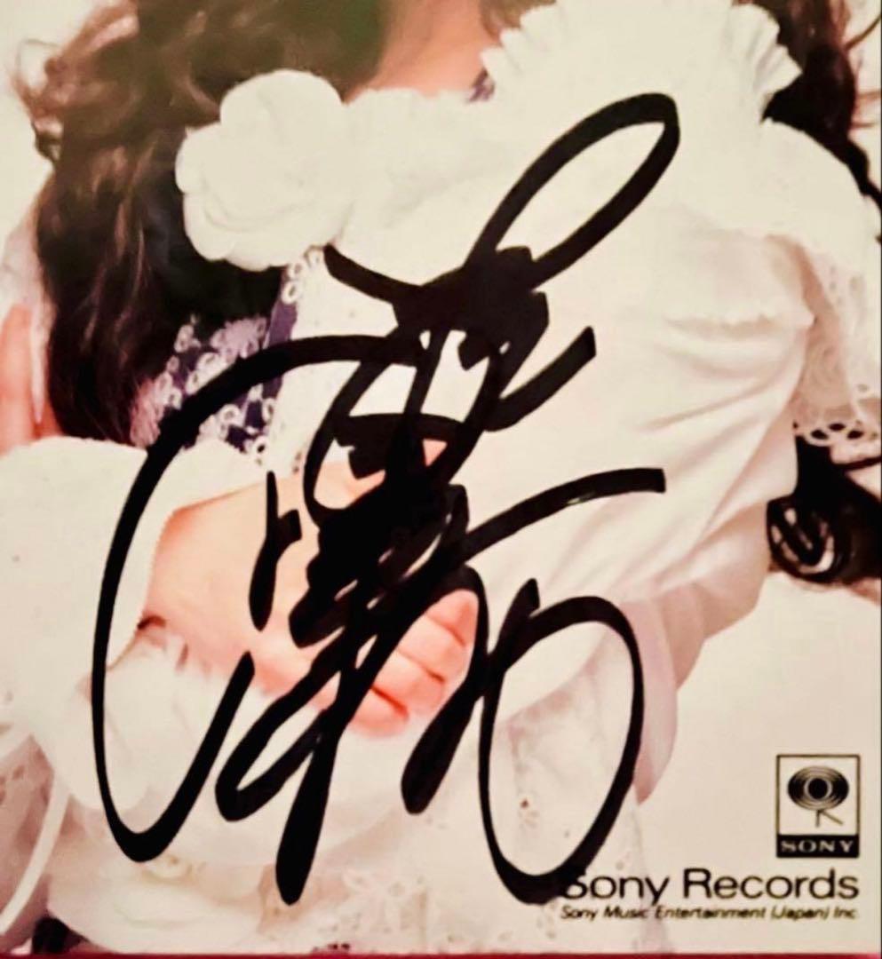美品/美盤 直筆サイン付き松田聖子 シングルCD もう一度、初めから　1枚