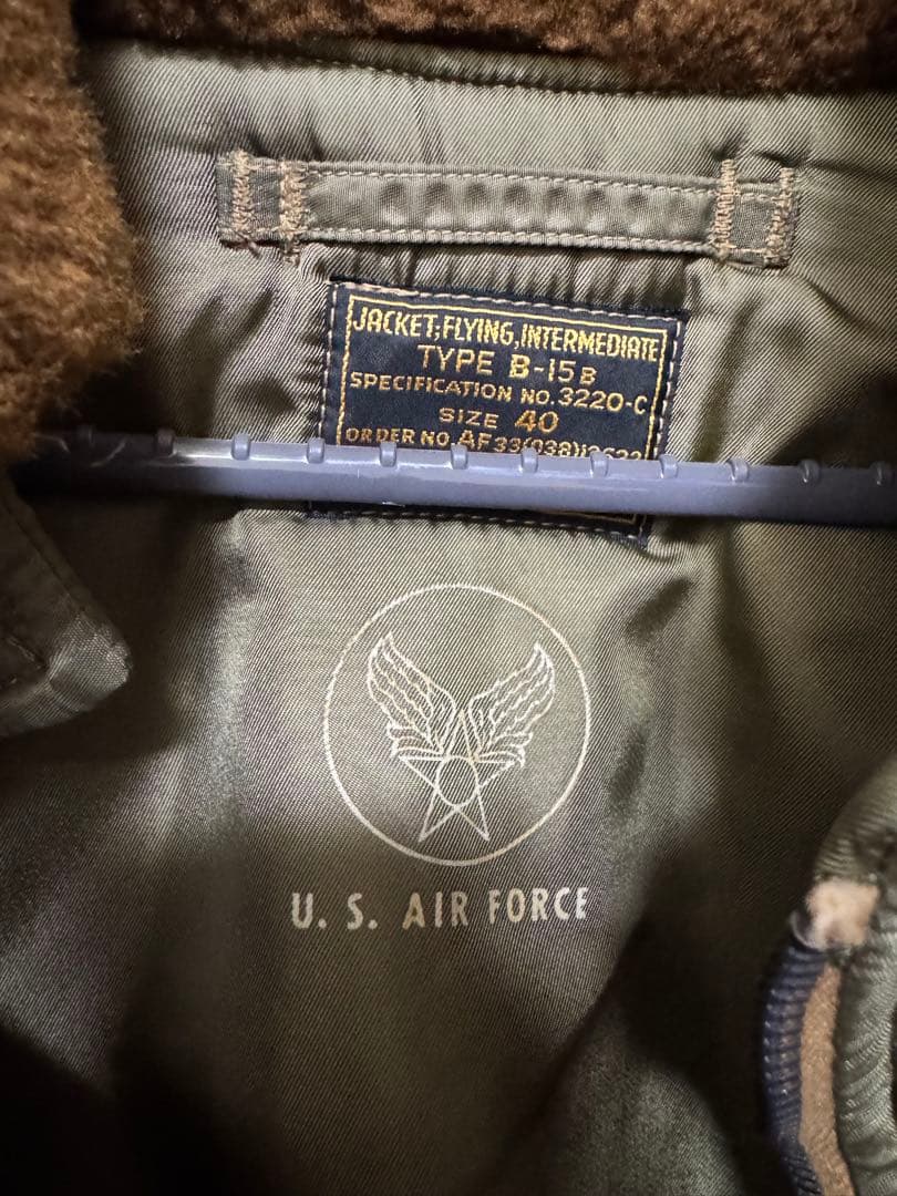 【久光様専】 USAF Flying jacket Type B-15b 50s