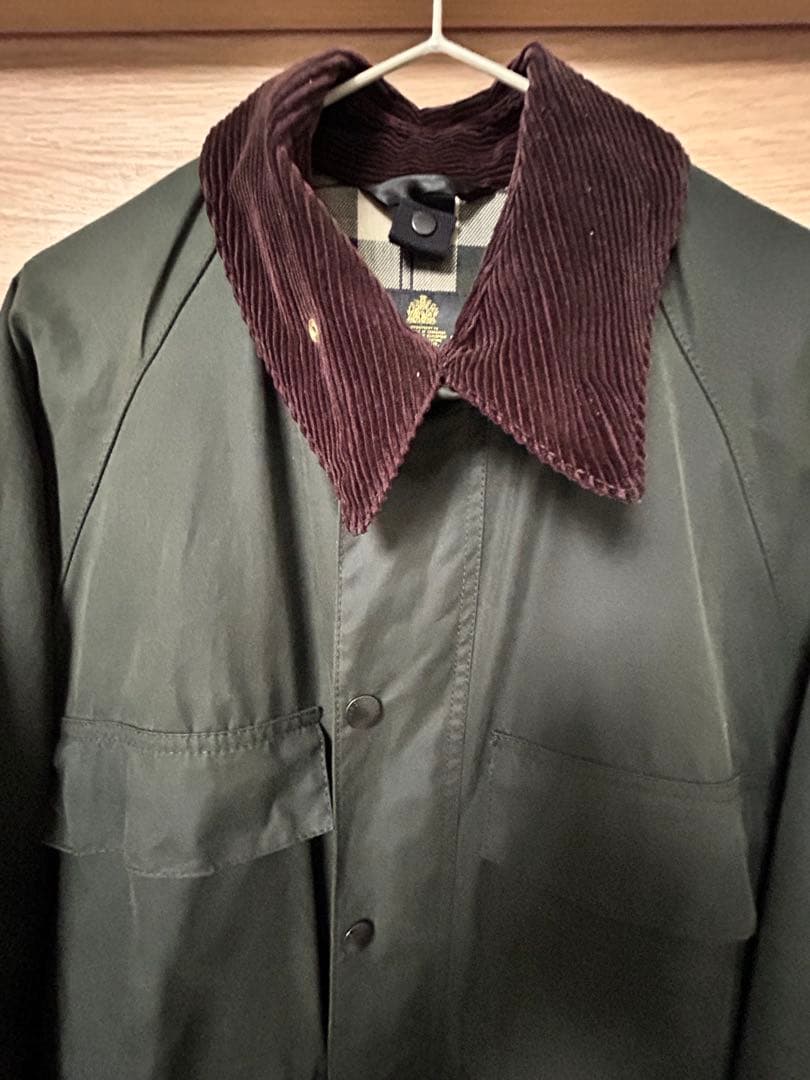 試着程度！BarbourバブアーBEDALEワックスジャケットメンズL〜XL相当