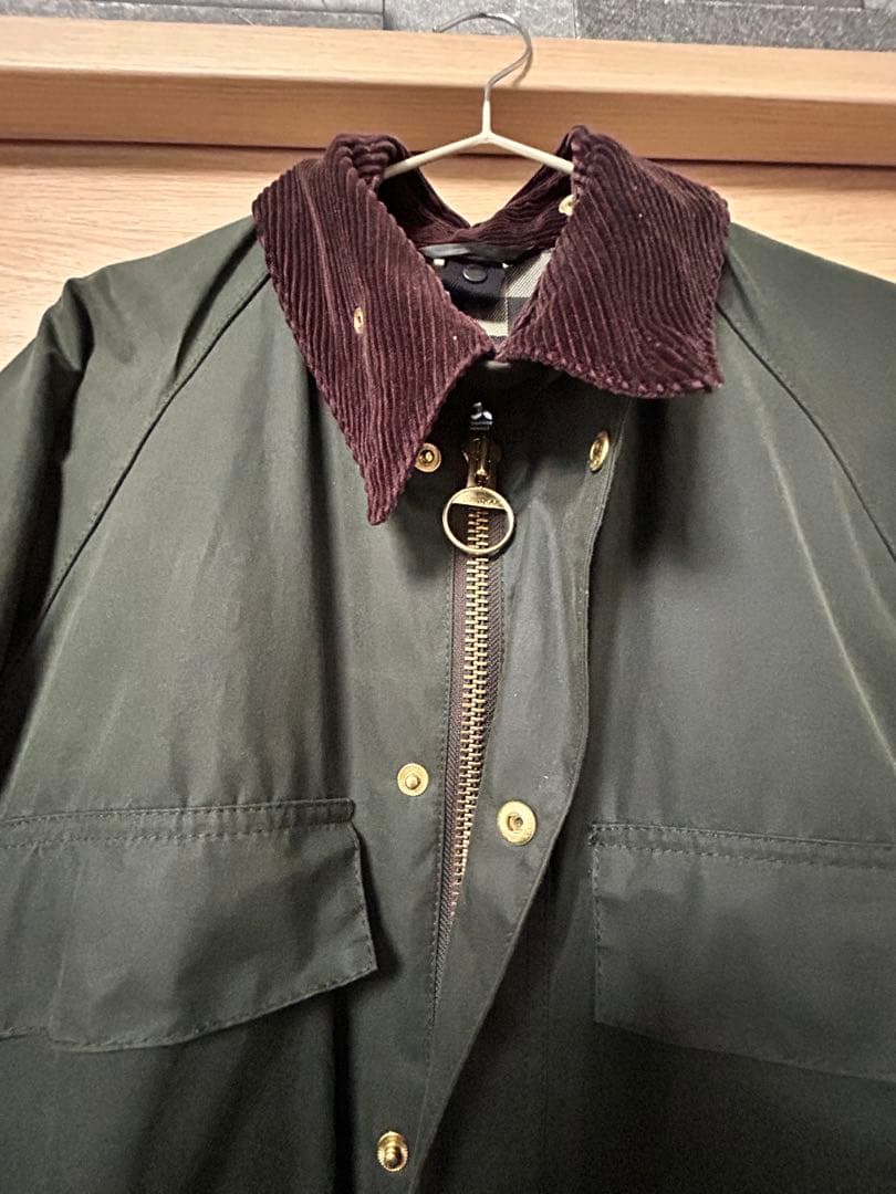 試着程度！BarbourバブアーBEDALEワックスジャケットメンズL〜XL相当