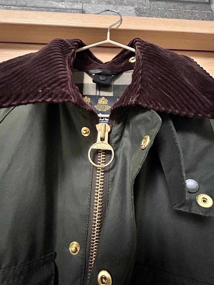 試着程度！BarbourバブアーBEDALEワックスジャケットメンズL〜XL相当