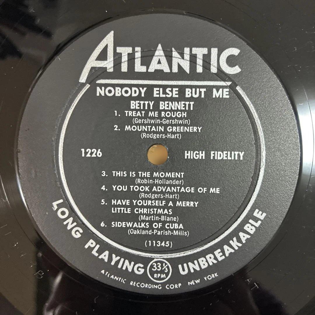 ベティーベネット 名盤 レコード USオリジナルモノ盤
