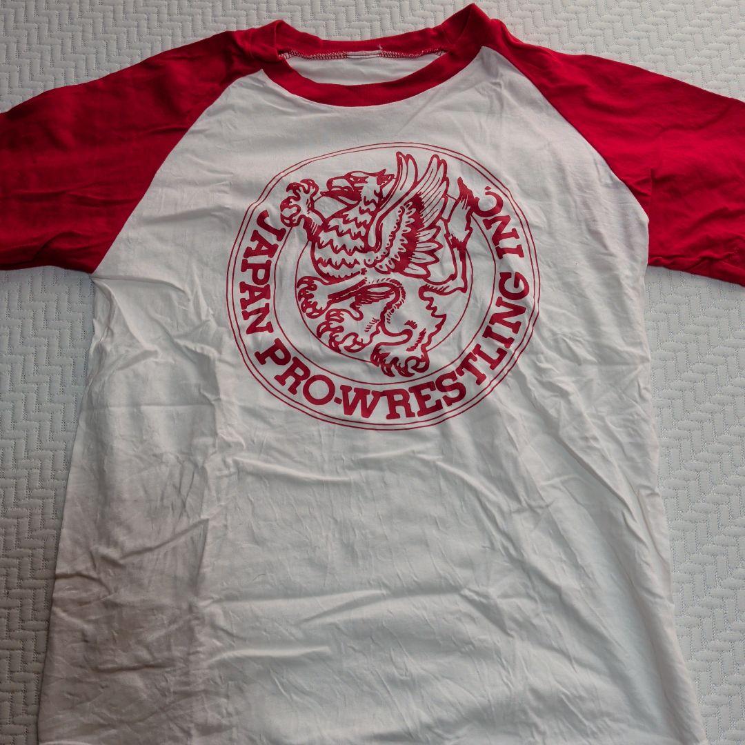 ジャパン・プロレス Tシャツ 赤・黒 2枚セット