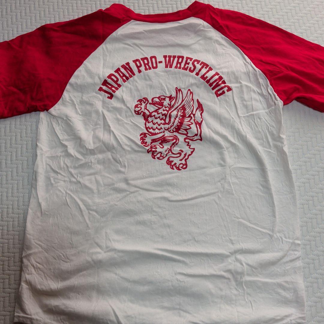 ジャパン・プロレス Tシャツ 赤・黒 2枚セット