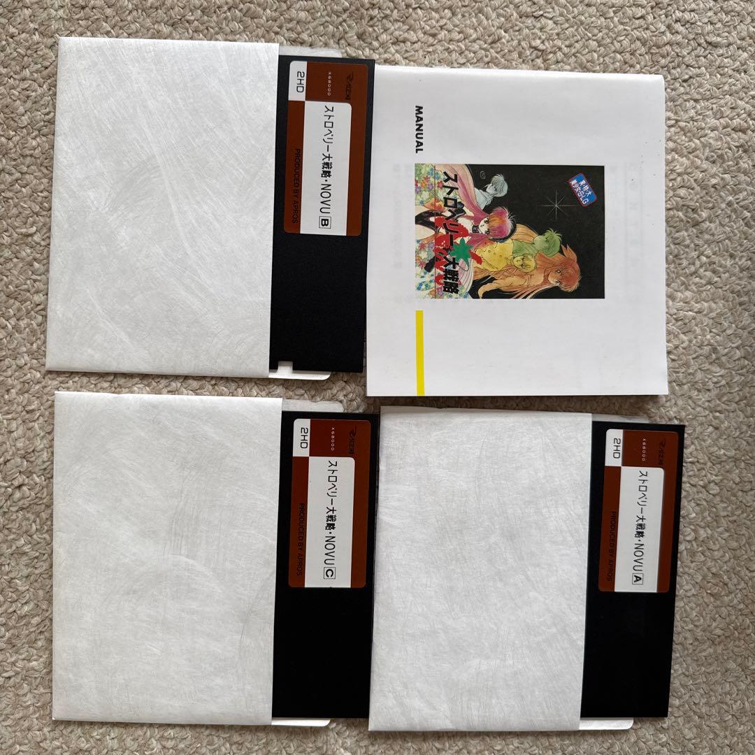 X 68000 ＆ストロベリー大戦略 当時物