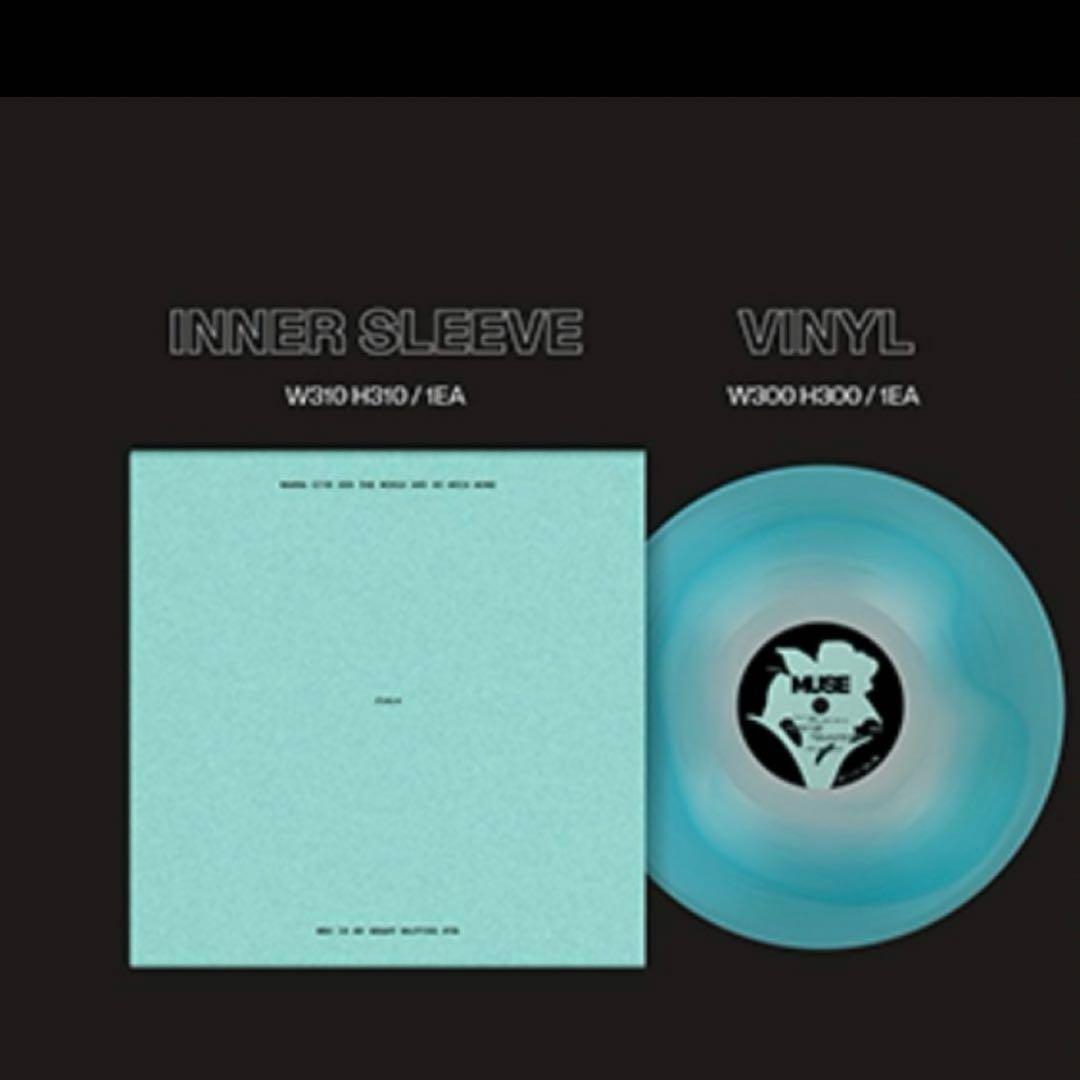 Jimin BTS MUSE LP ジミン レコード 新品未開封 抜けなし