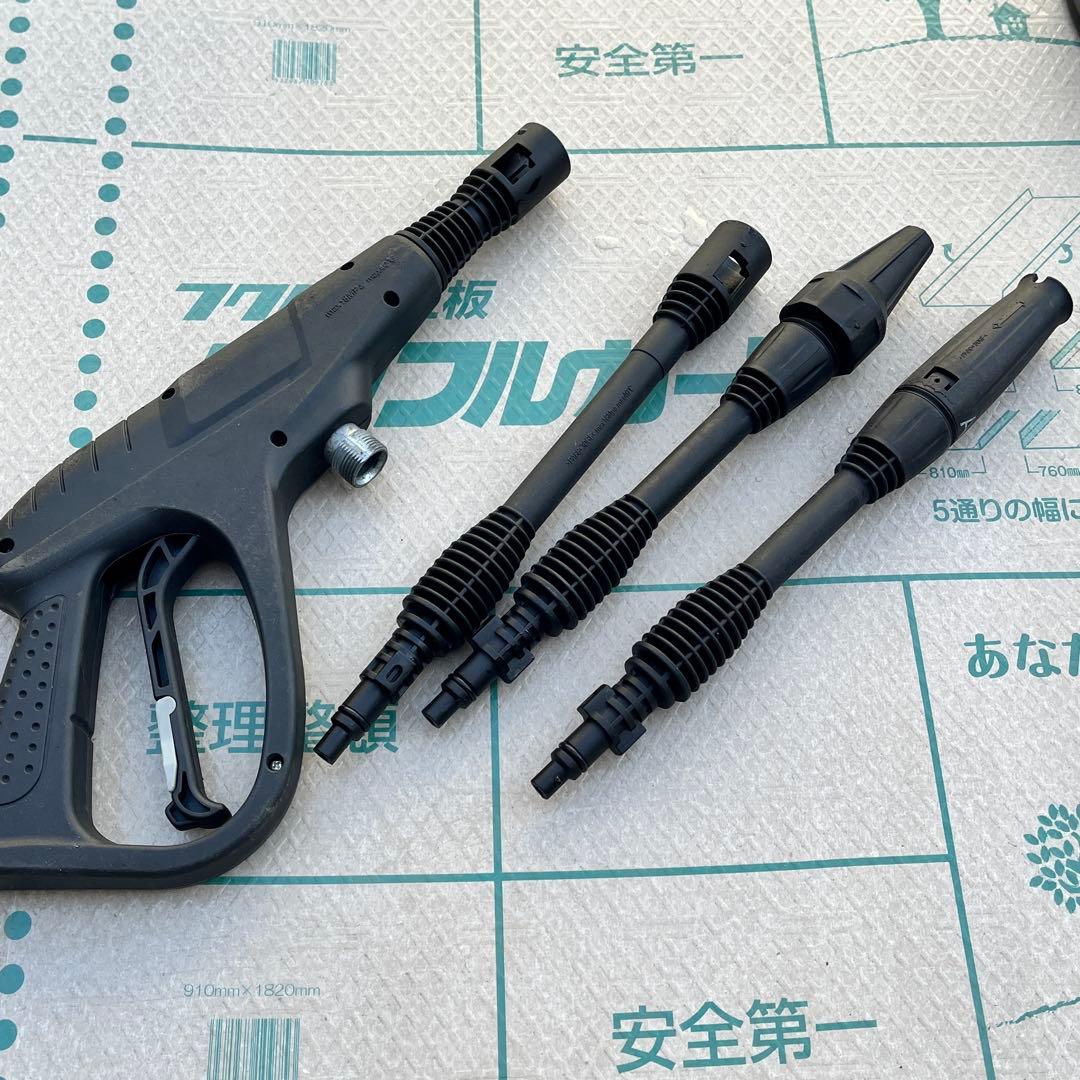 高圧洗浄機 アイリスオーヤマ製 オプションパーツ色々付き