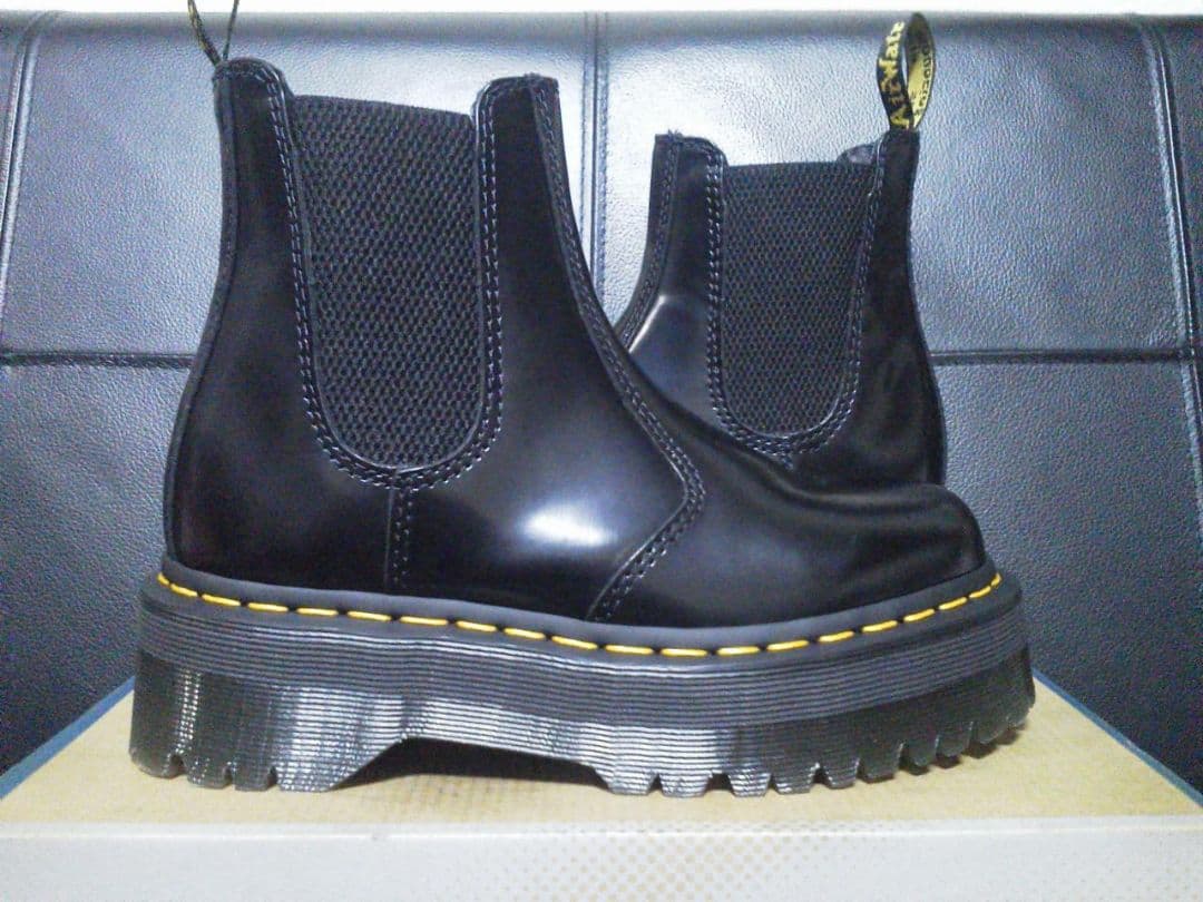 【専用】Dr.Martens 2976QUAD UK3 厚底 サイドゴア