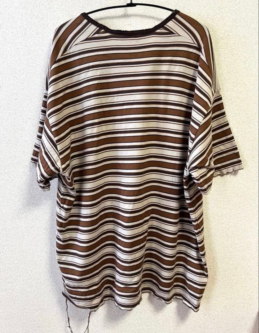 【ANCELLM】MULTI BORDER T-SHIRT
