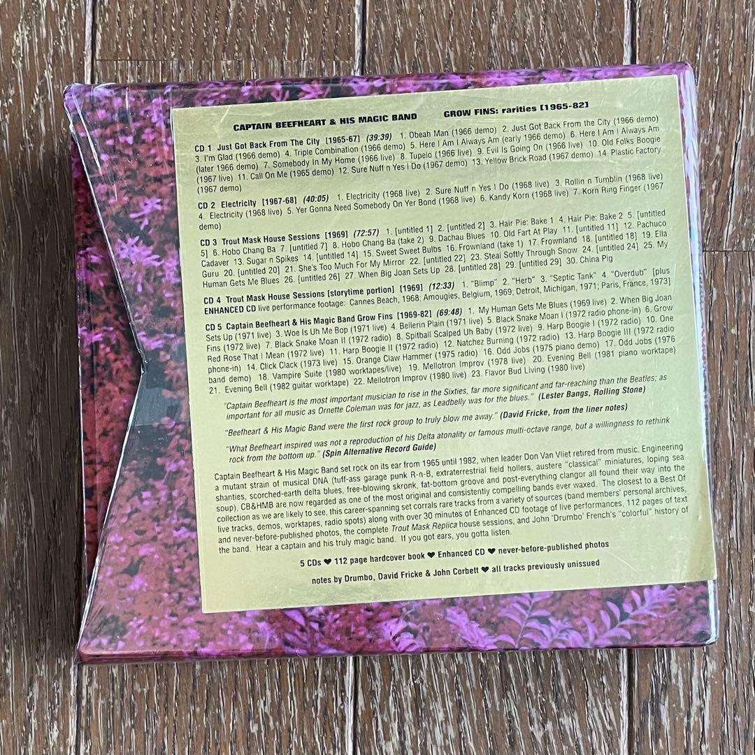 CAPTAIN BEEFHEART 「GROW FINS」5CD 日本流通盤