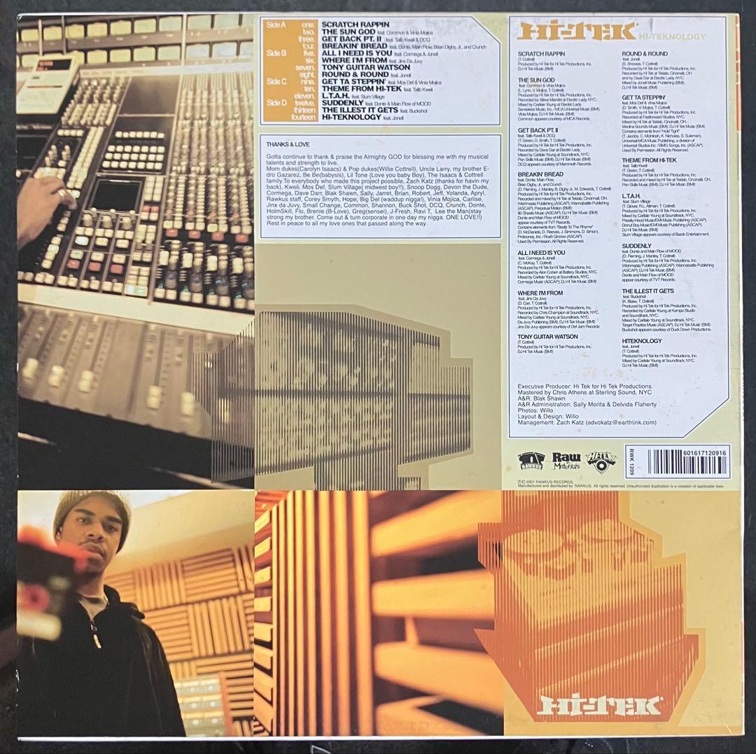 洋楽 Hi-Tek / Hi-Teknology 2LP