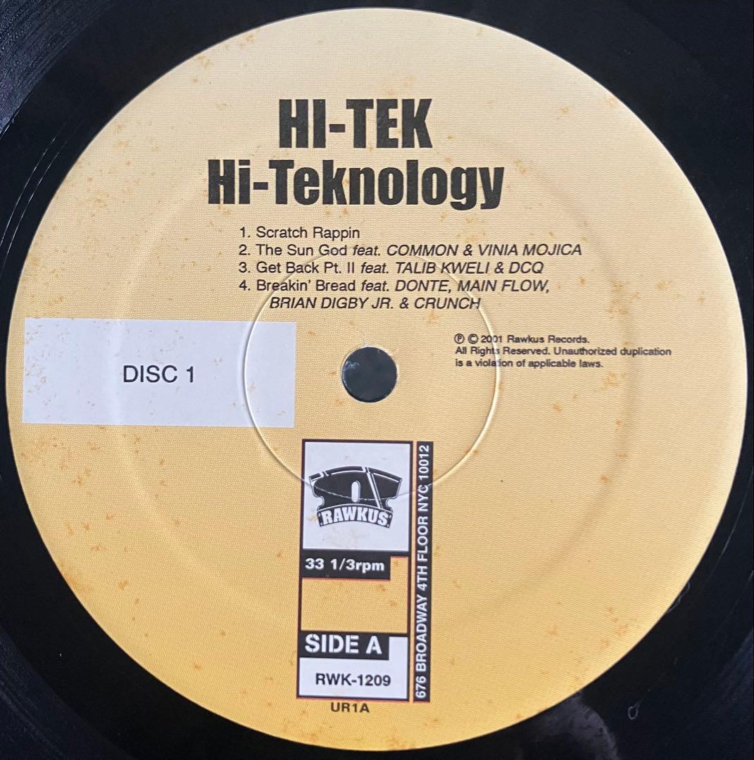 洋楽 Hi-Tek / Hi-Teknology 2LP