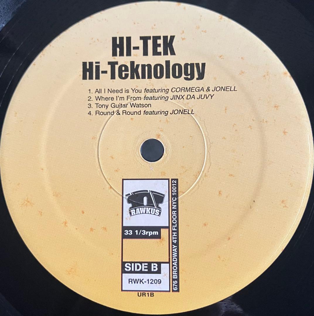 洋楽 Hi-Tek / Hi-Teknology 2LP