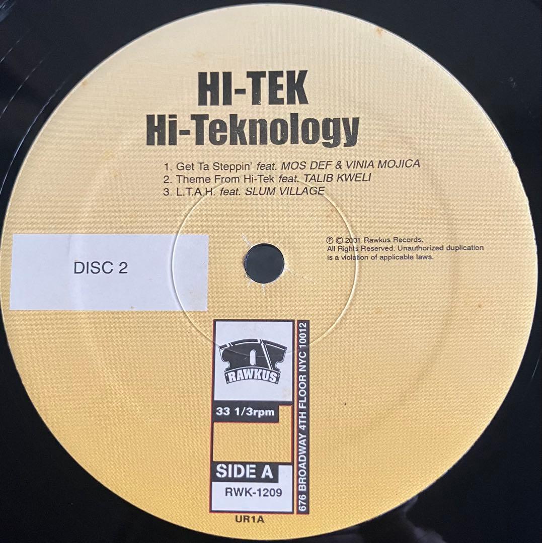 洋楽 Hi-Tek / Hi-Teknology 2LP