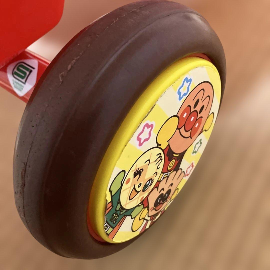 【美品】✨ジョイパレット✨おでかけ三輪車アンパンマンSP ブザー付き