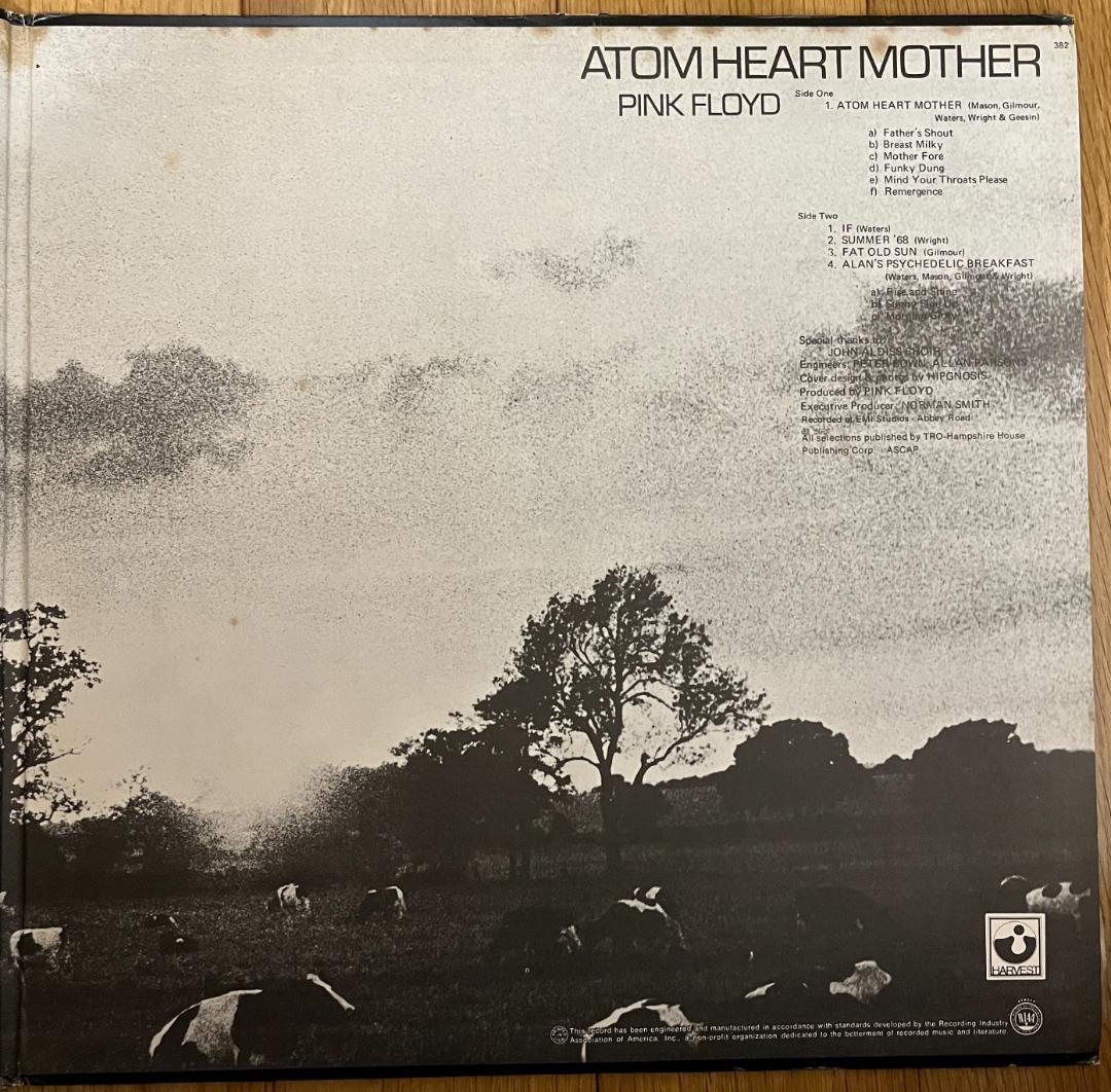 LP Pink Floyd – Atom Heart Mother US盤