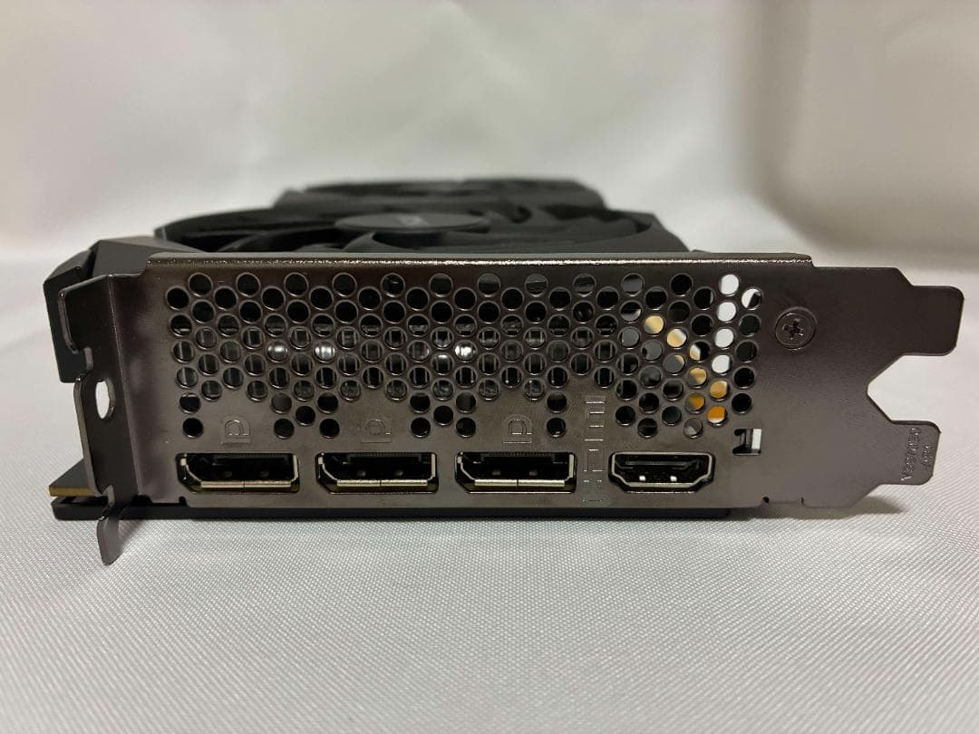 MSI GeForce RTX 3060 Ti 映像出力確認済