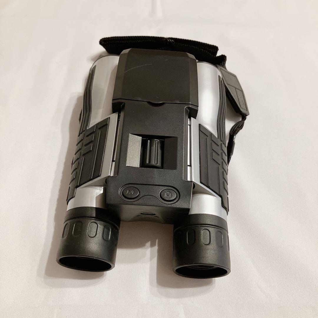 未使用品✨双眼鏡カメラ 12倍 口径 32ｍｍ 高倍率 デジタルカメラ双眼鏡