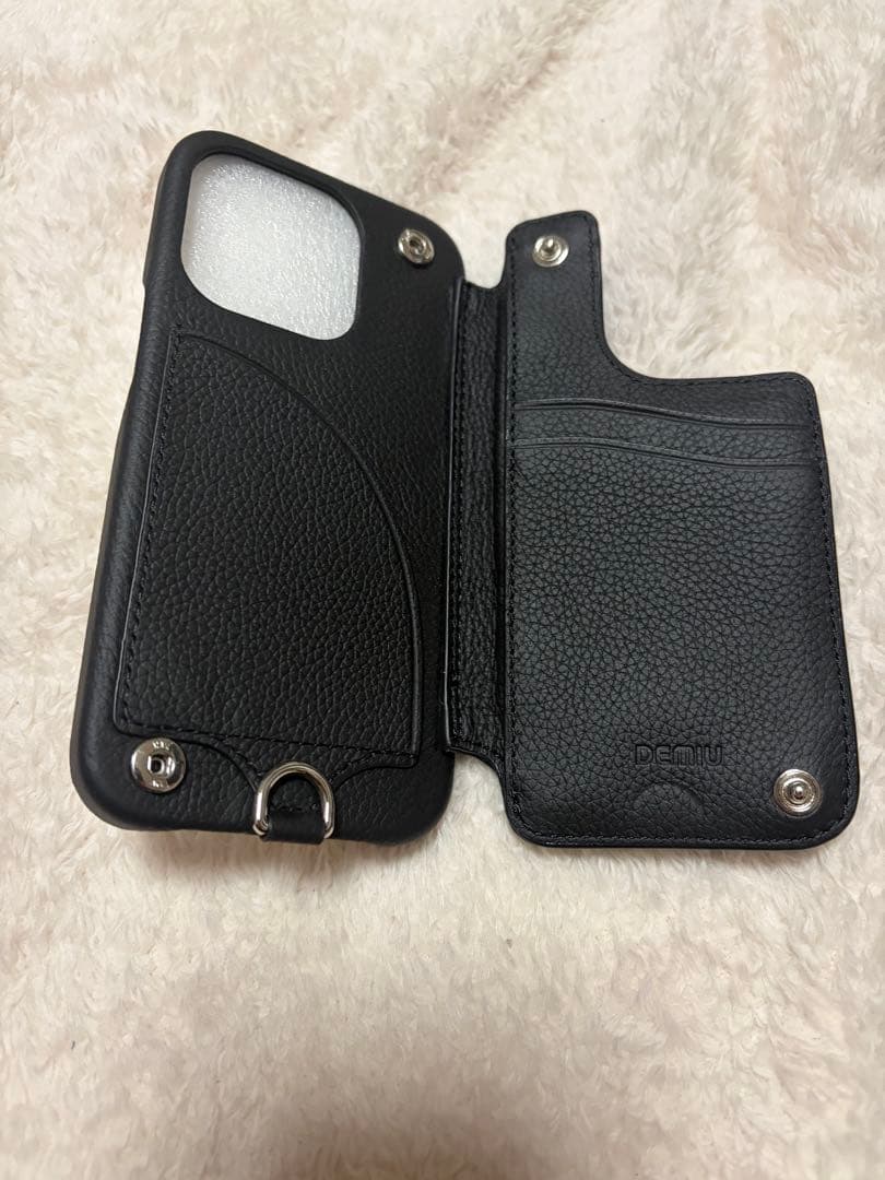 DEMIU ブラック iPhone14Pro用ケース